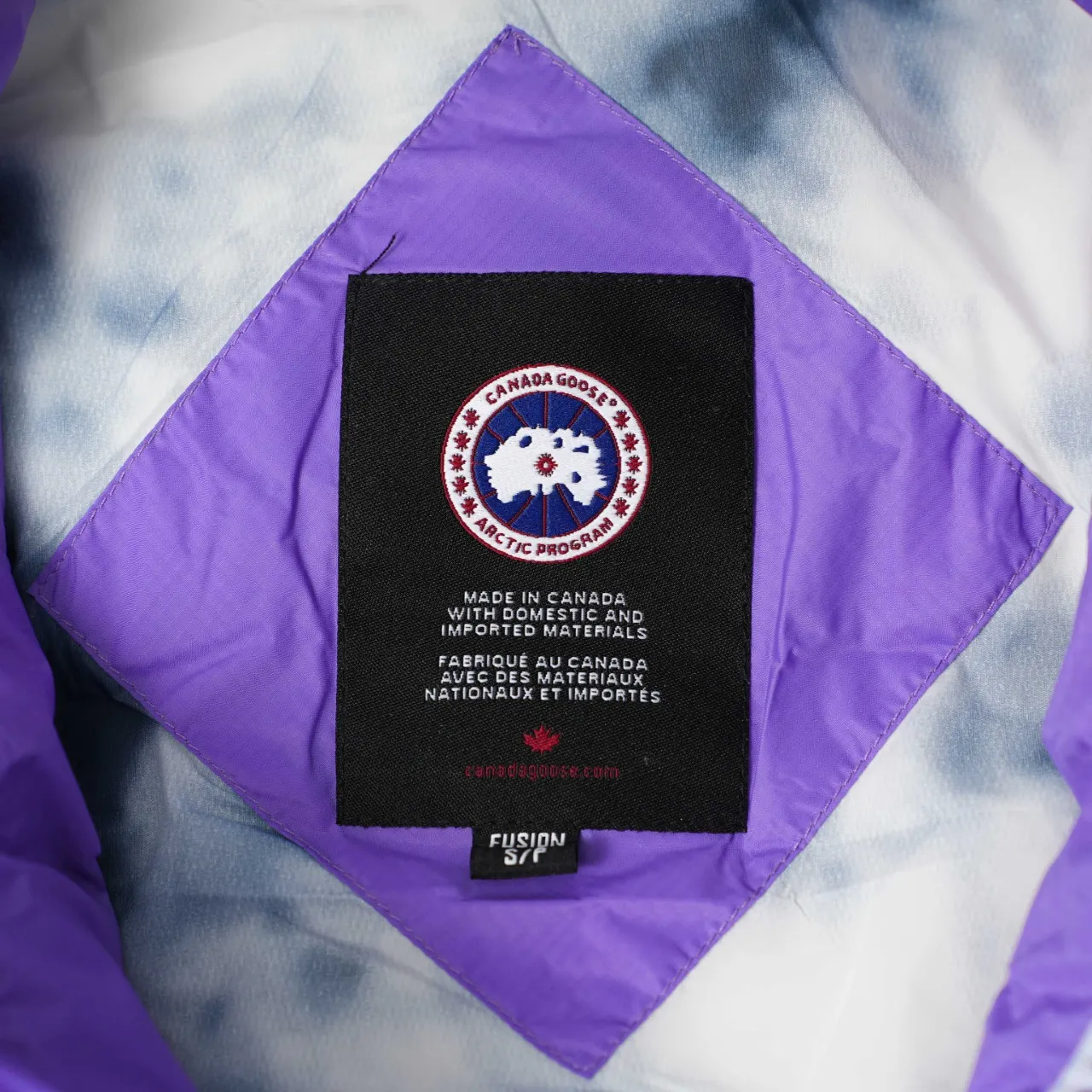 P400 CANADA GOOSE丨Canada Goose Glacier Stand Collar Down Vest Color: Taro Purple Size: XS-XXL